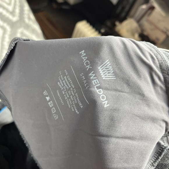 Mack Weldon ACE Sweatpants Men Small Gray Joggers Daily Wear Stretch Cotton - Picture 8 of 16